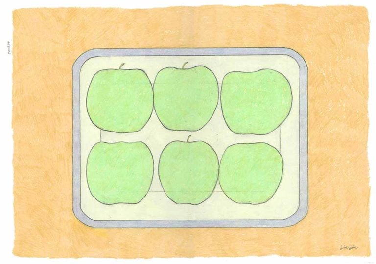 IllustrationsContour of Daily – 1, Jujubes in the Enamel Plate.