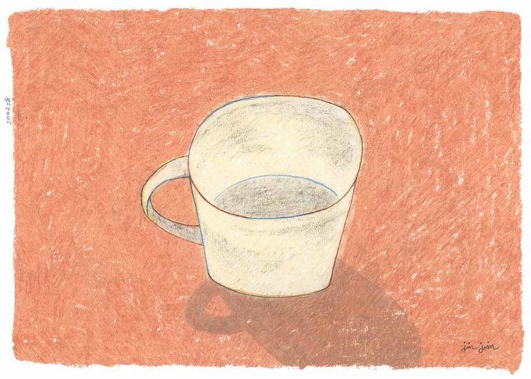 IllustrationsContour of Daily – 4, Porcelain Cup.